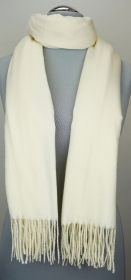 Damen-Schals mit Fransen aus Kaschmir-/Baumwolle mit Seide, 200 x 75 cm, verschiedene Farben, neu - Handarbeit kaufen
