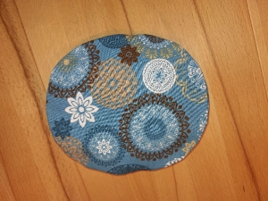 Wärmekissen, Kirschkernkissen - Mandala Muster blau (1- oder 2-teilig) - Handarbeit kaufen