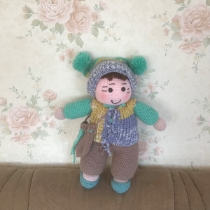 Amigurumi Puppenjunge Timo , eine Puppe zum liebhaben - Handarbeit kaufen
