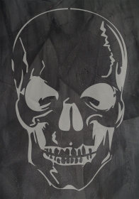 Schablone Skull, 15 x 21 cm