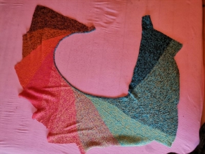 Drachentuch aus lacegarn in Baumwolle ohne Muster  - Handarbeit kaufen