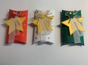 Geschenkbox 1 Stern für Weihnachten für Geld- und Gutscheingeschenke  - Handarbeit kaufen
