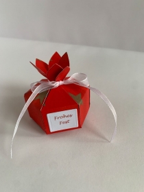 Geschenkbox Stern 4 für Weihnachten für Geld- und Gutscheingeschenke oder kleine Süßigkeiten 