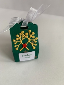 Geschenkbox Stern 5 für Weihnachten für Geld- und Gutscheingeschenke oder kleine Süßigkeiten 