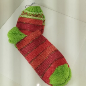 Handgestrickte Socken Größe 38/39 vom Schlei-Schäfchen - Handarbeit kaufen
