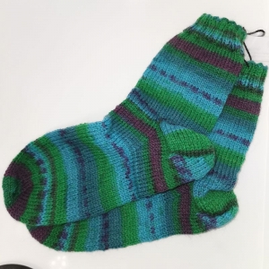 Handgestrickte Socken Größe 34/35 vom Schlei-Schäfchen      