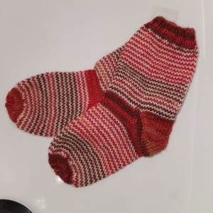 Handgestrickte Socken Größe 26/27 vom Schlei-Schäfchen       - Handarbeit kaufen