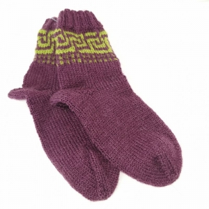 Handgestrickte Socken Größe 26/27 vom Schlei-Schäfchen       - Handarbeit kaufen