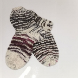 Handgestrickte Socken Größe 24/25 vom Schlei-Schäfchen     - Handarbeit kaufen