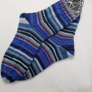 Handgestrickte Socken Größe 40/41 vom Schlei-Schäfchen    - Handarbeit kaufen