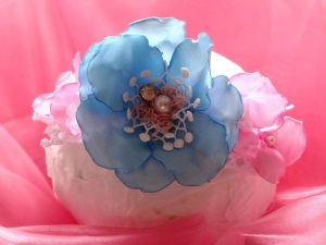 Neugeborenen Blumenkrone rosa blau Baby Taufe Blumenkranz Boho Blumen Stirnband Haarschmuck Blumenmädchen Neugeborenen Fotografie Requisite