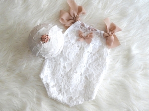 Neugeborenen Spitzen Outfit weiß pastell Foto Requisiten Baby Foto Outfit Babyfotografie Baby Body Neugeborenen Accessoires Mädchen