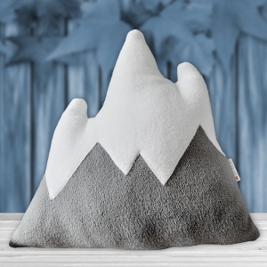Bergkissen Alpen Kissen Berg ca. 30cm Geschenk für Männer Freundin Kinder Mountain Bergsteiger Outdoor