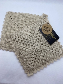 Doubleface Crochet Topflappen XXL - Handarbeit kaufen