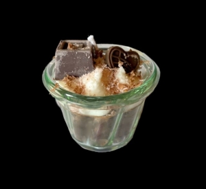 Duftkerze im Glas Chocolate Bomb ( Schokolade,Ø 5,5 cm)