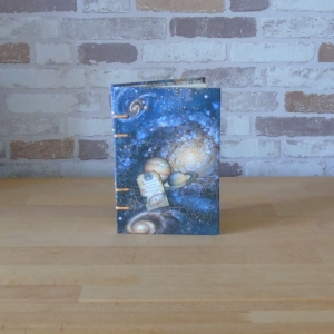 Notizbuch A6 - Weltall // Tagebuch // Journal // Erinnerungsbuch // Astronomie // Skizzenbuch // Geschenk - Handarbeit kaufen