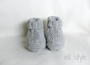 handgestrickte Babyschuhe, warme Strickschuhe, 100% Schurwolle (Merino) , verschiedene Größen und Farbwahl