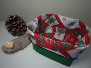 Utensilo *Natale* Baumwolle grün von friess-design 