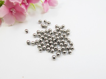 100 Edelstahl Spacer Perlen 3mm - Handarbeit kaufen