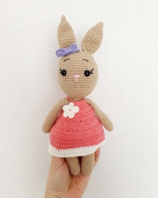 Hase Bunny Rabbit Spielzeug Amigurumi gehäkelt Kuscheltier, Hase Stofftier, Geschenk - Handarbeit kaufen