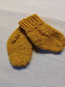 Puppensöckchen, Strümpfe, Socken für Jungs ca. 5-6 cm Handgestrickt  