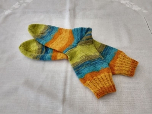 Handgestrickte Socken Gr. 36/37     - Handarbeit kaufen