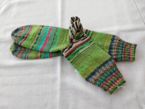 Handgestrickte Socken Gr. 42/43    - Handarbeit kaufen