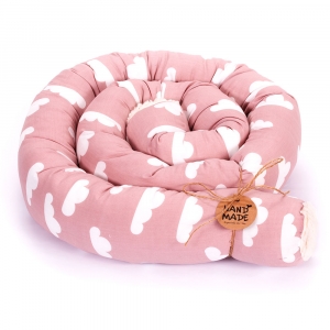 Bettschlange-Bettnudel  2m Wolke rosa