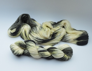 Merino Cotton (feine Merinowolle mit Baumwolle) - handgefärbt - LL 400 Meter/100 gramm - Color No. 20 