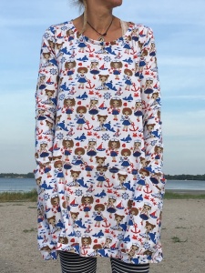 Froeken Frida Kleid Björk Einheitsgröße S-L aus Jersey 