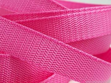 Gurt Gurtband 20mm rosa Meterware ideal für Taschen oder Hundehalsbänder