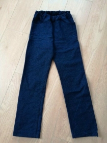 Jeanshose, blau, für Orthesen, Größe 140, Mädchen - Handarbeit kaufen