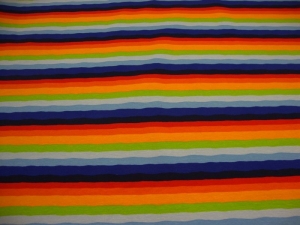 Baumwolljersey Jersey Regenbogen Streifen bunt, 1 cm schmale Streifen Regenbogen, Blockstreifen Stoff gestreift Baumwolljersey Stoffe Meterware kaufen - Handarbeit kaufen