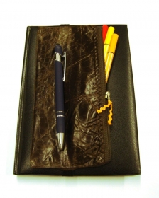 Stiftemäppchen mit Gummiband, Stifetäschchen, Federmäppchen für Kalender Tagebuch Notizblock Notebook Tasche fürs Handy handgemacht kaufen