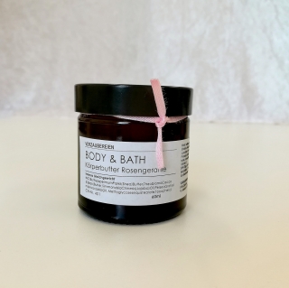 Body & Bath Butter Rosengeranie -luxuriöse Pflege für trockene, sensitive Haut