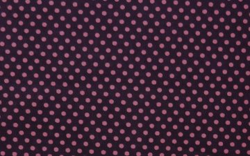 ✂ Patchworkstoff Meterware Punkte pink auf brombeerfarbenen Hintergrund - Handarbeit kaufen