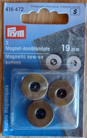 ✂ Magnetannähknöpfe von Prym (3 Stück) 19 mm - Handarbeit kaufen