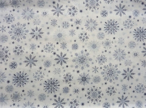 ✂ Patchworkstoff Meterware Weihnachtsstoffe Scandi Snowflakes Makower UK - Handarbeit kaufen