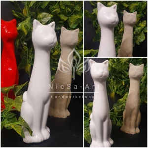 Latexform Katze No.5 Gießform Mold Cat Pet Dekokatze - NicSa-Art NL000459 - Handarbeit kaufen