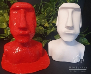 Latexform Maori Kopf Skulptur Gießform Mold Figur - NL000830 - Handarbeit kaufen
