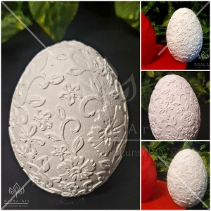 Latexform Osterei Blumen No.2 Ostern Frühling Mold Gießform Dekoei - NicSa-Art NL000568 - Handarbeit kaufen