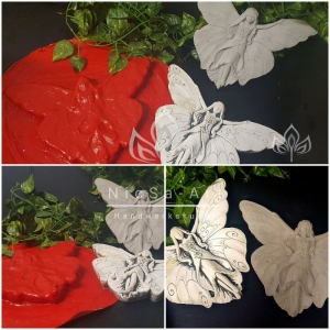 Latexform Schmetterlingselfe Mold Gießform Butterfly Elfe Schmetterling - NicSa-Art NL000146 - Handarbeit kaufen