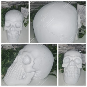 Latexform Gießform Skull XXL Mold Schädel Totenkopf - NicSa-Art NL002423 - Handarbeit kaufen