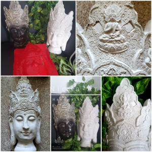 Latexform Wanddekoration Buddha Thai Gießform Mold FengShui - NL000087 - Handarbeit kaufen