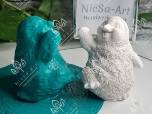 Latexform Baby Pinguin Winter Mold Gießform - NicSa-Art NL001448 - Handarbeit kaufen