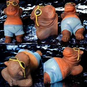 Latexform Hippo Sunny - Handarbeit kaufen