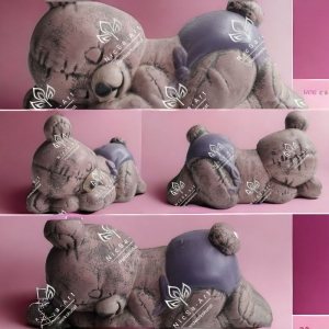 Latexform Baby-Teddy Mold Gießform - NicSa-Art NL002104 - Handarbeit kaufen
