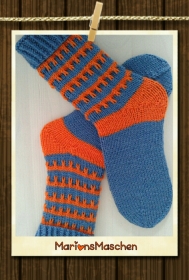 Handgestrickte Socken - superschön - für jung und alt