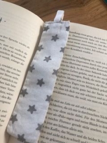 Handgenähte Baumwoll Lesezeichen - für jede Leseratte ein tolles Geschenk -  jedes Lesezeichen ein Unikat