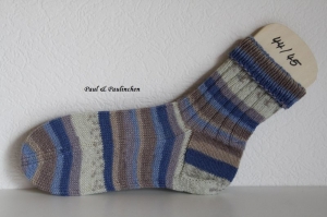  Socken handgestrickt, Größe 44/45, Artikel 4397 Fb.: bunt bei Paul & Paulinchen        - Handarbeit kaufen